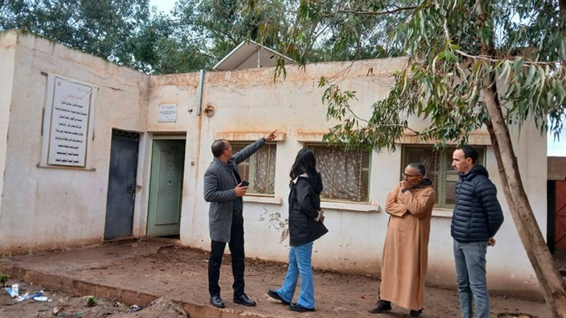 ​Sidi Bennour: Visites de terrain du directeur provincial de l'éducation pour prioriser la réhabilitation d'écoles