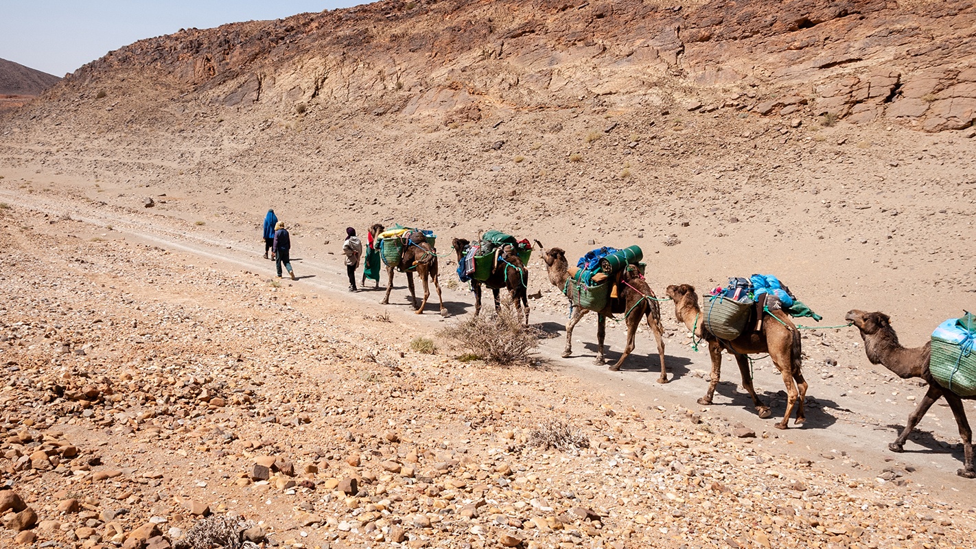 Rétro-verso : Quand nos ancêtres affrontaient les intempéries sur les routes commerciales