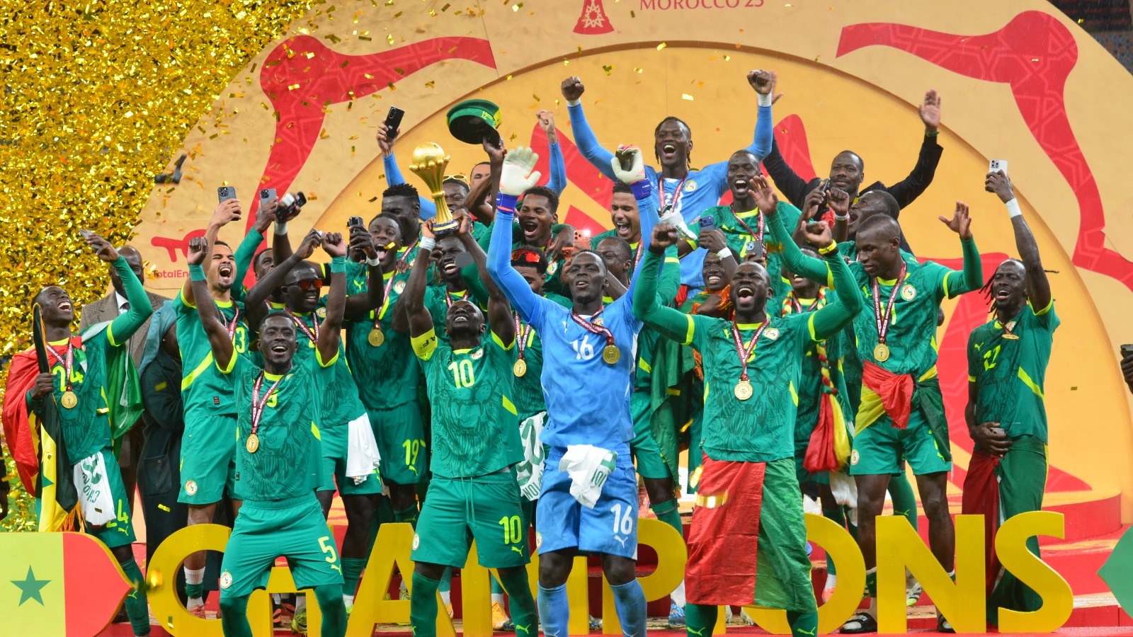 En images, Le Sénégal remporte la Coupe d’Afrique des Nations-2025