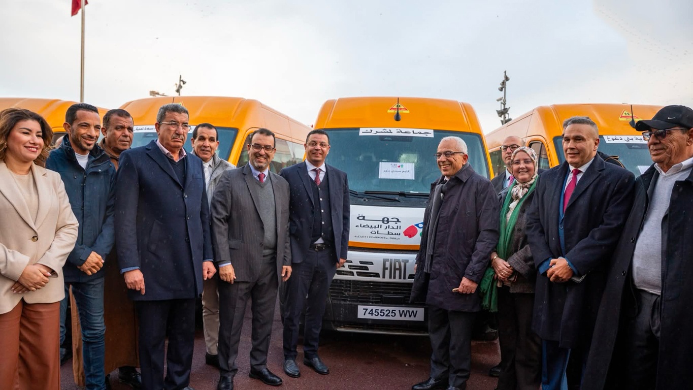 Casablanca - Settat renforce le transport scolaire avec 125 nouveaux bus