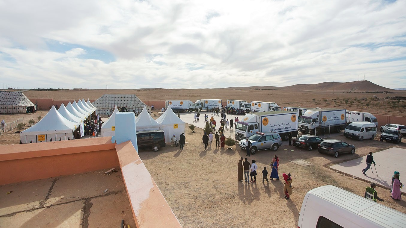 Tata : Plus de 130 bénéficiaires d’une caravane médicale multidisciplinaire