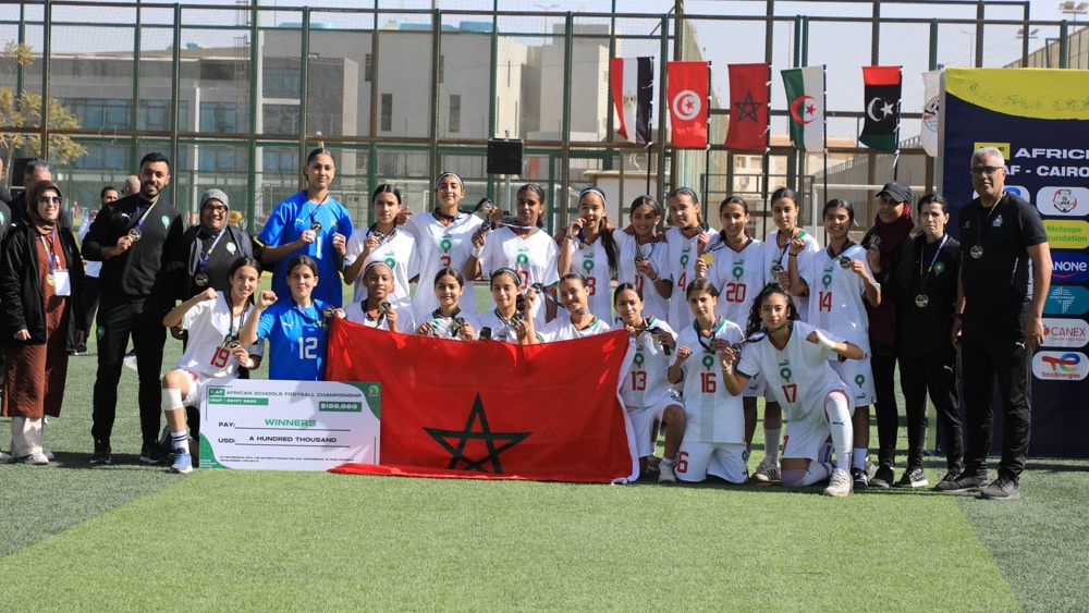 UNAF : Les sélections marocaines, filles et garçons, valident leur qualification pour la phase finale du Championnat africain de football scolaire