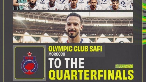 CCAF : Olympique Safi file en quarts de finale 