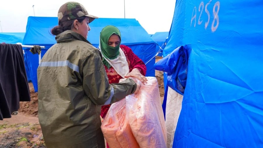 Commune Oulad Salama : Des efforts soutenus pour accompagner la population affectée par les perturbations météorologiques