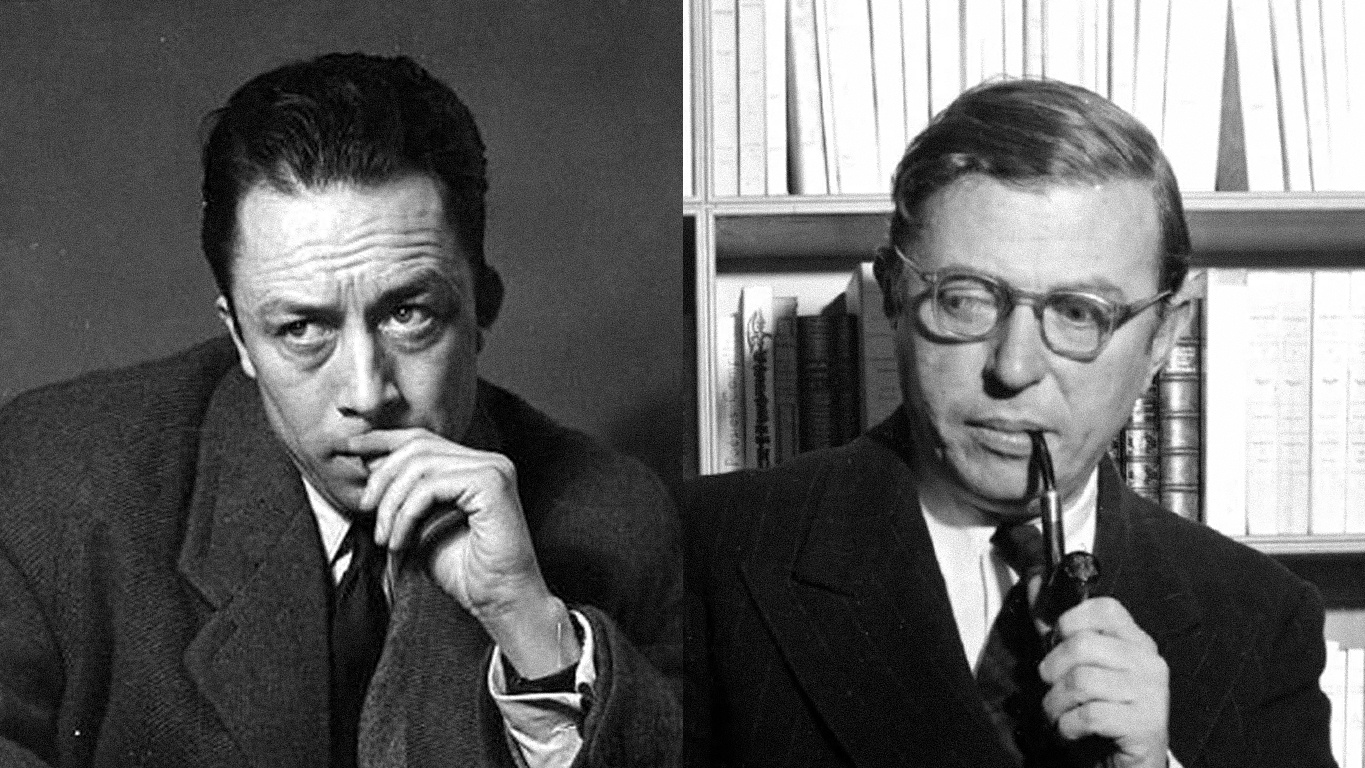 Camus, Sartre : Le courage de penser envers et contre soi-même