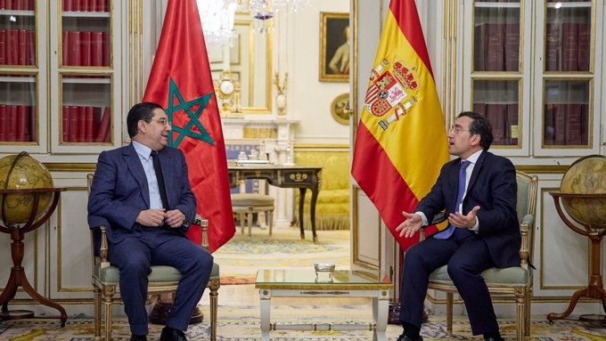 Albares reçoit Nasser Bourita à Madrid en marge des pourparlers sur le Sahara 