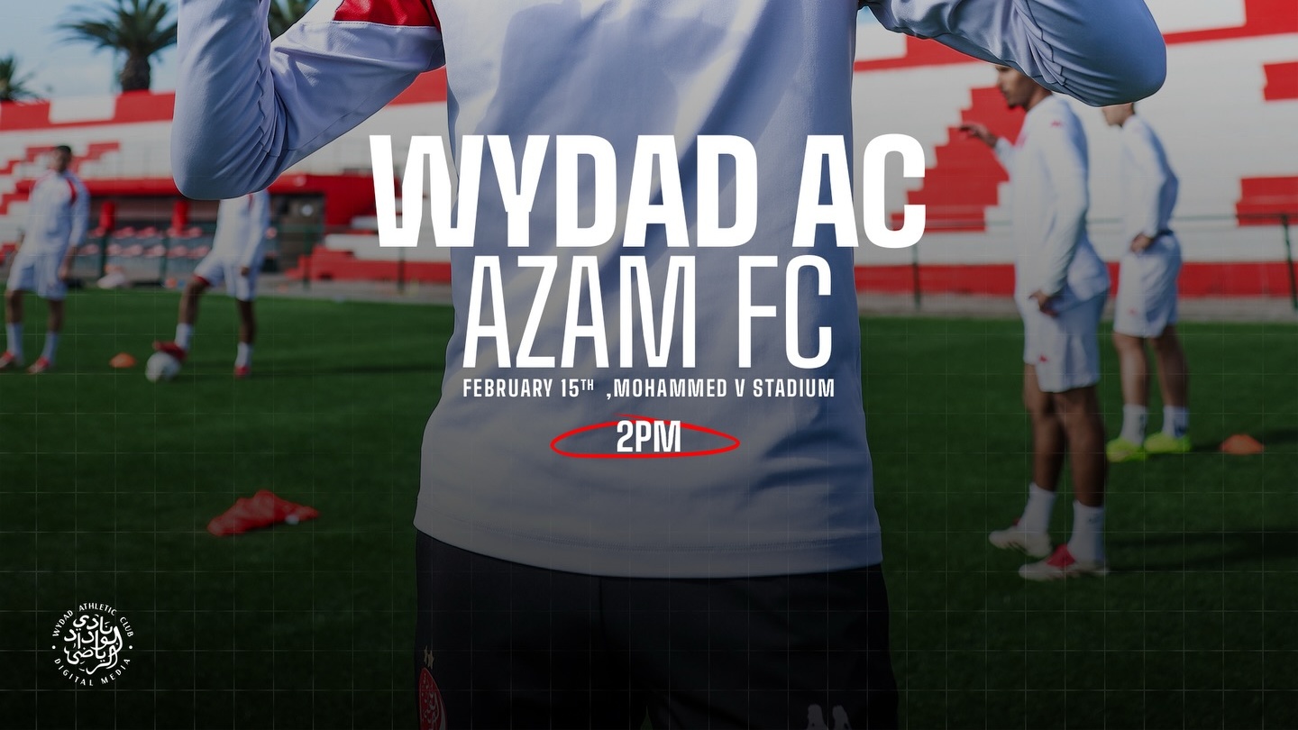 J6. Coupe de la CAF : le Wydad face au piège Azam  FC  à Casablanca cet après-midi 