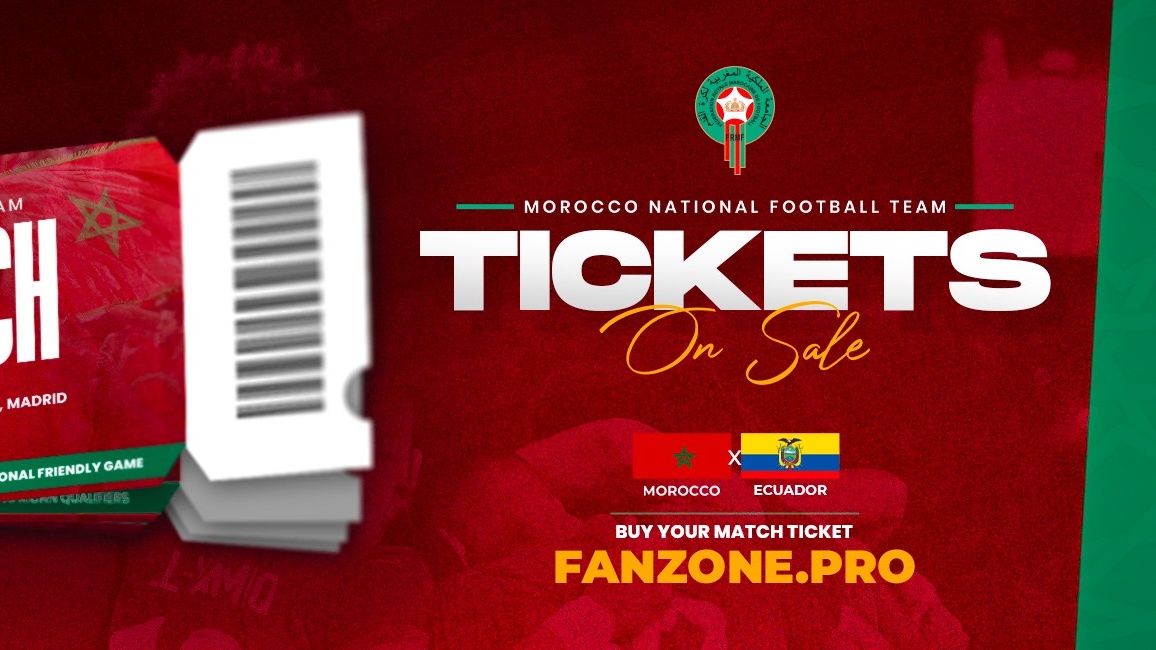 Prépa CDM 26 /  Maroc–Paraguay : billetterie disponible dès ce lundi