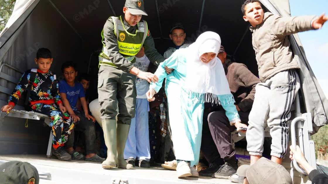 Inondations : Retour progressif des populations évacuées dans les provinces de Larache, Sidi Kacem et Kénitra