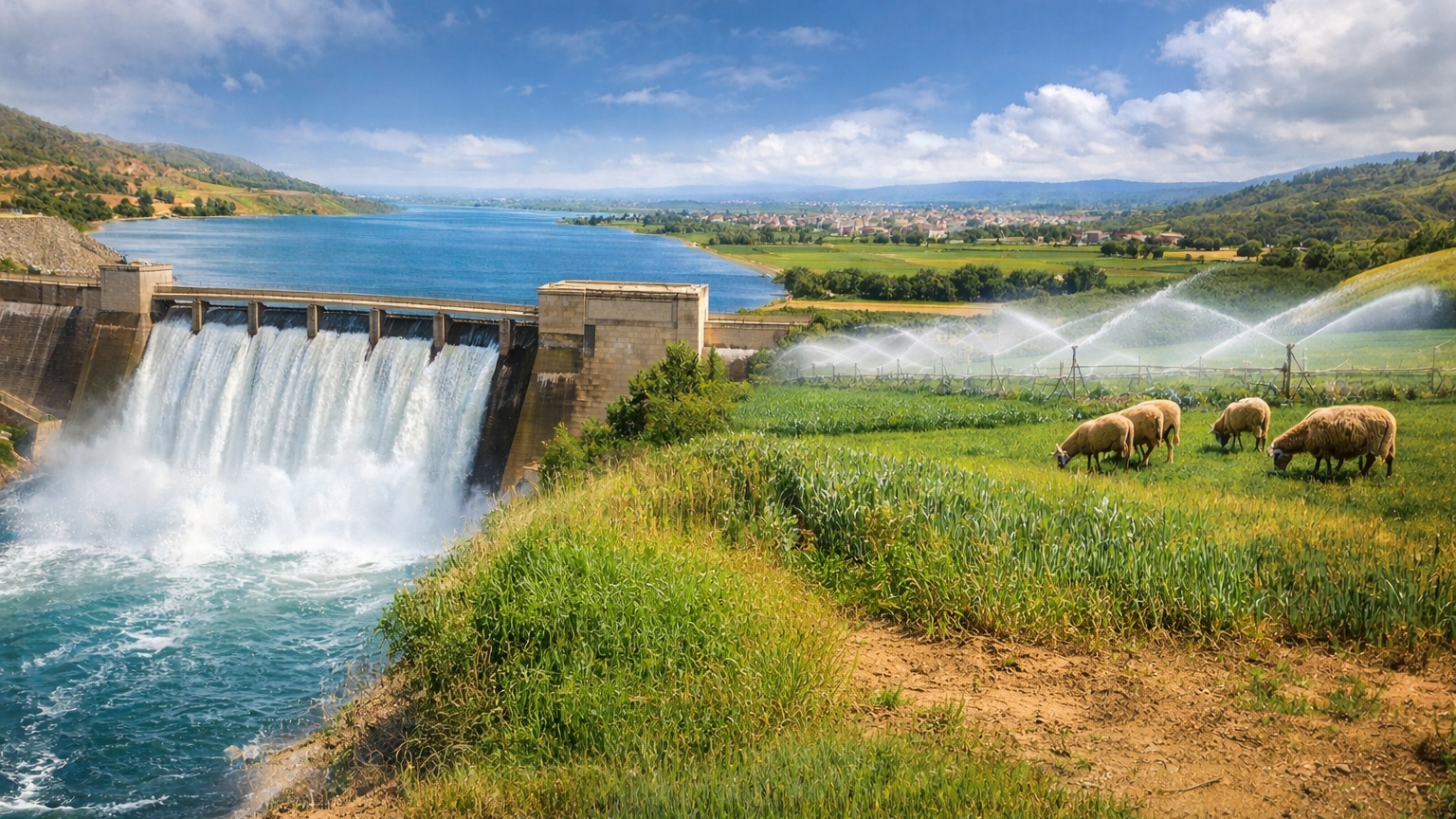 Barrages : le taux de remplissage national franchit 70 %, les réserves s’approchent de 12 milliards de m³