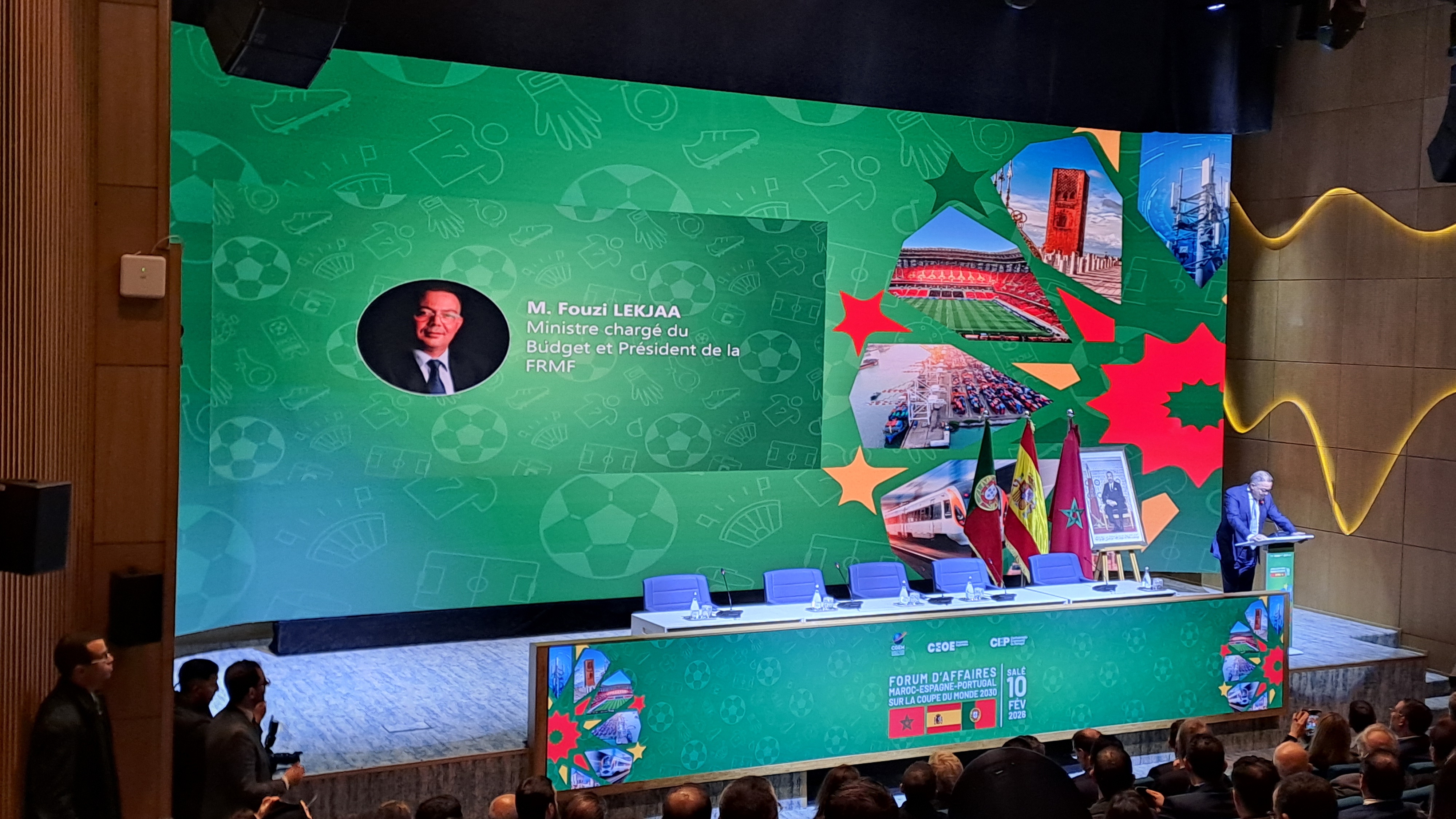 Le Forum d’Affaires Maroc-Espagne-Portugal sur le Mondial 2030 a été organisé conjointement à Salé par la CGEM, la CEOE et la CIP