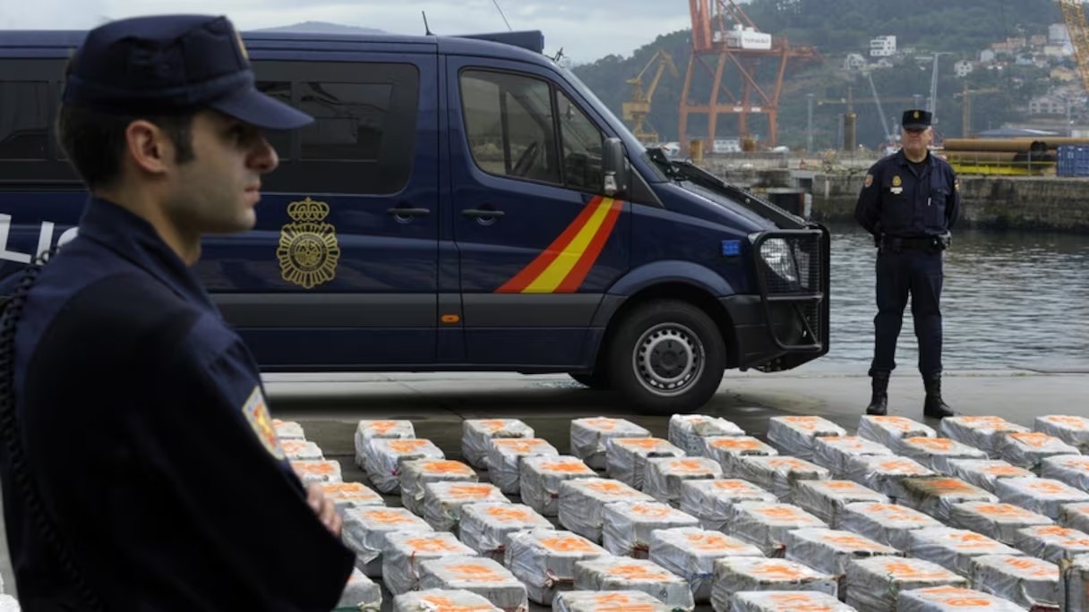 Espagne : Démantèlement d'un réseau de trafic de drogue, 3,2 tonnes de cocaïne saisies
