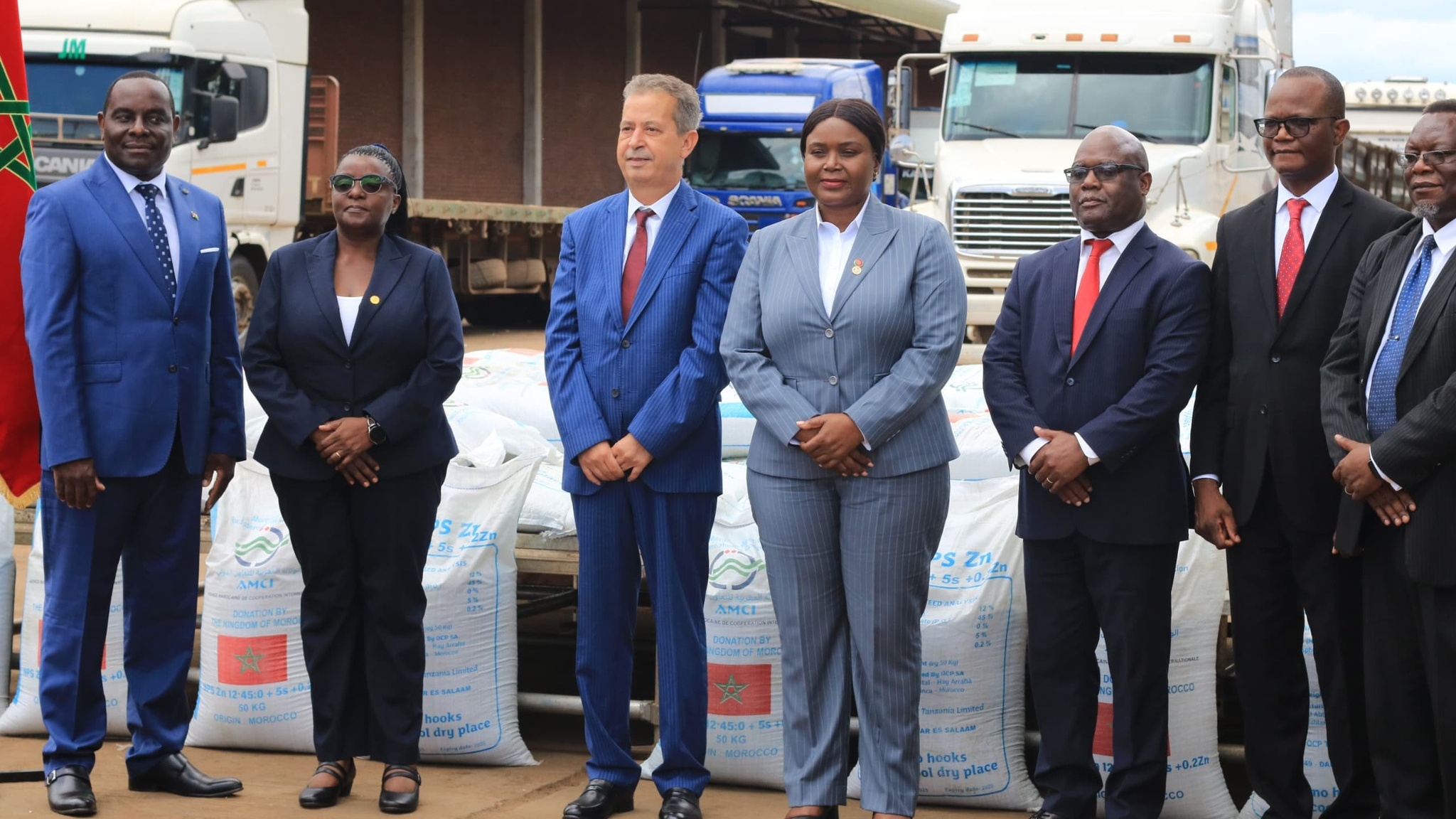 Le Maroc fait don de 1 000 tonnes d’engrais au Malawi pour soutenir la sécurité alimentaire