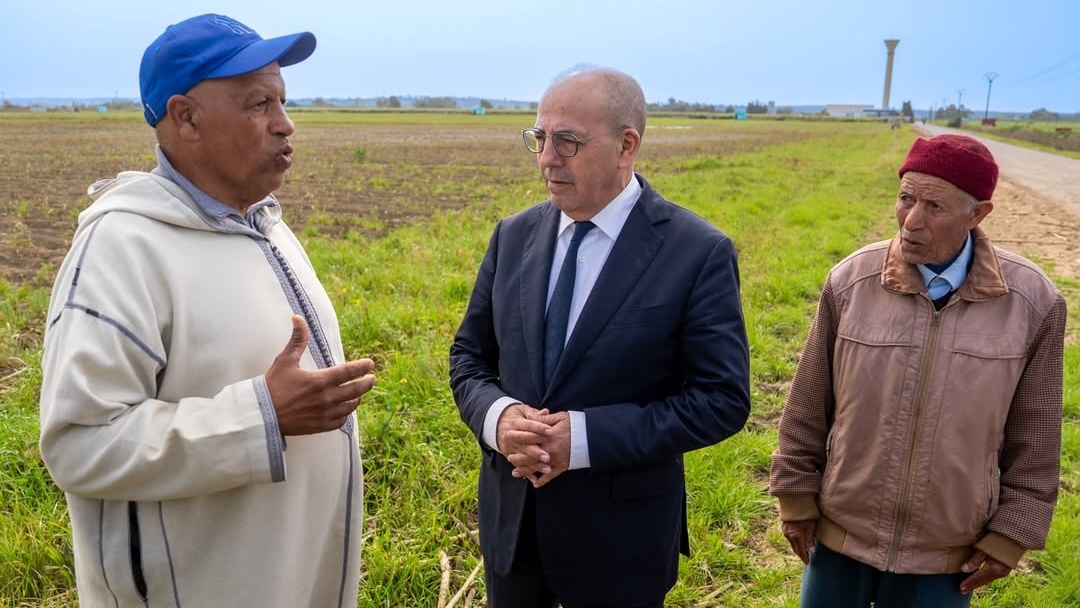 Chtouka Ait Baha : El Bouari constate les dégâts des vents violents sur 1.500 hectares de serres et annonce un soutien rapide aux maraîchers