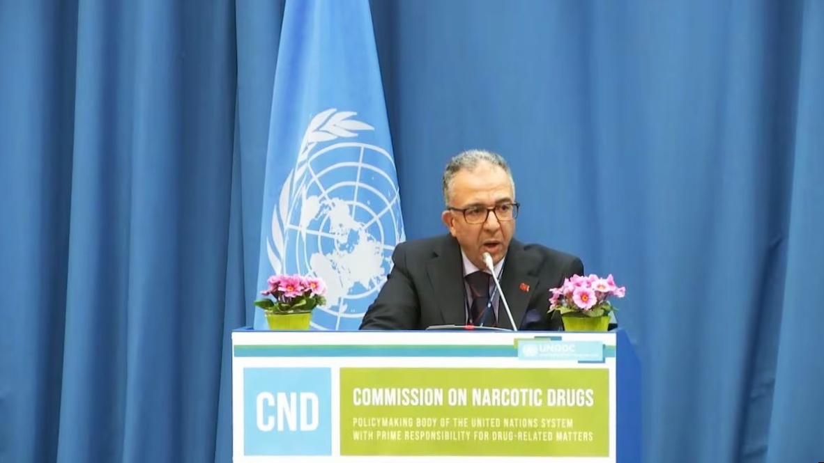 Lutte antidrogue : le Maroc plaide à Vienne pour un renforcement de la coopération internationale