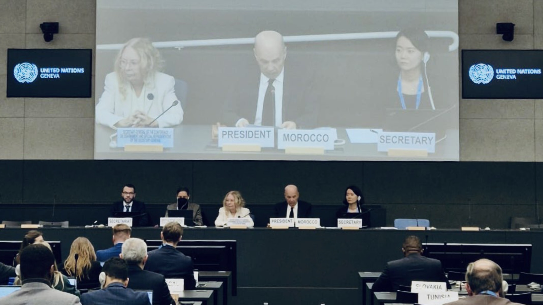 Genève : le Maroc conclut sa présidence de la Conférence du désarmement sur une note saluée