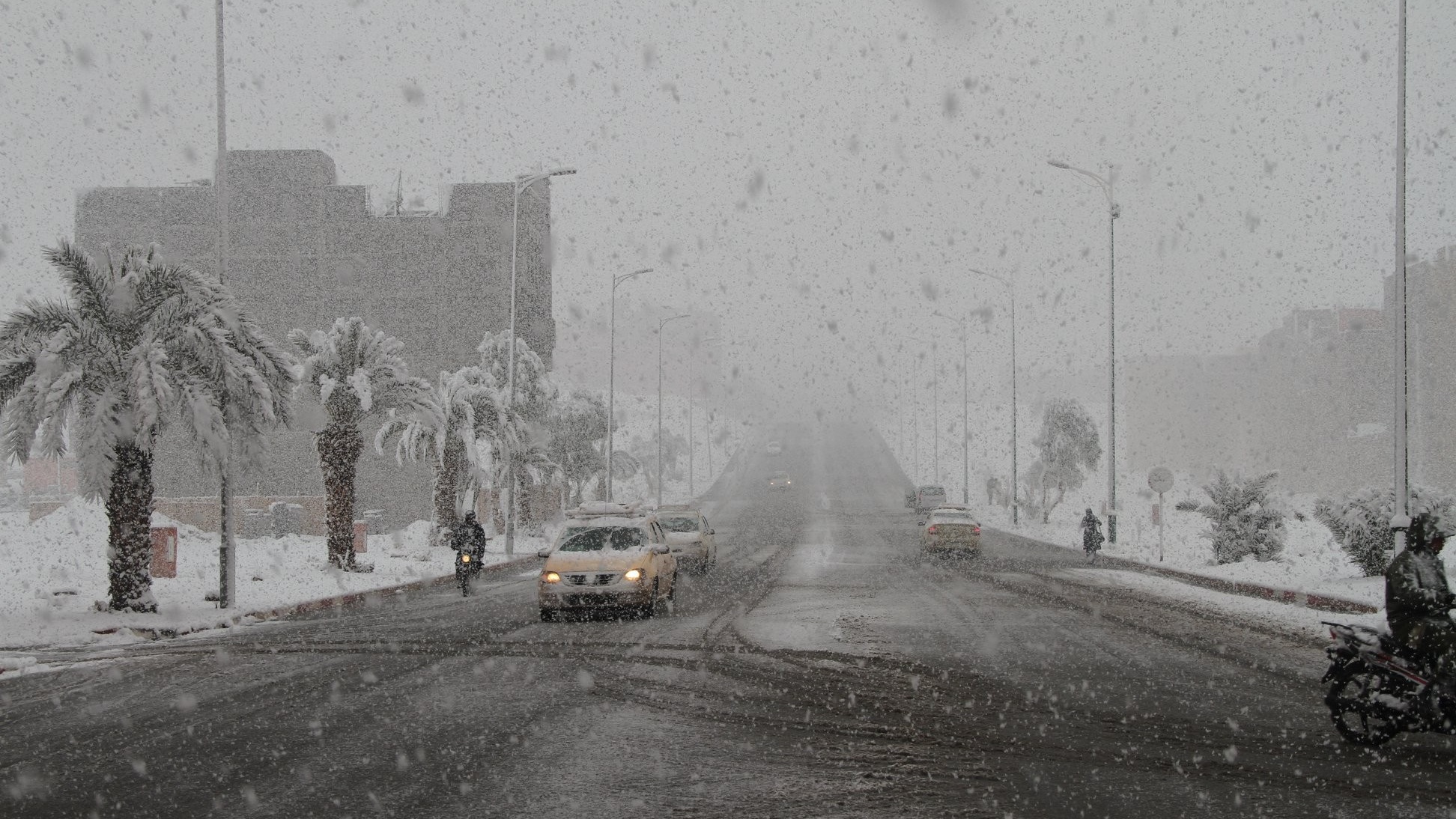Bulletin d'alerte : Chutes de neige mardi et mercredi dans plusieurs provinces du Royaume