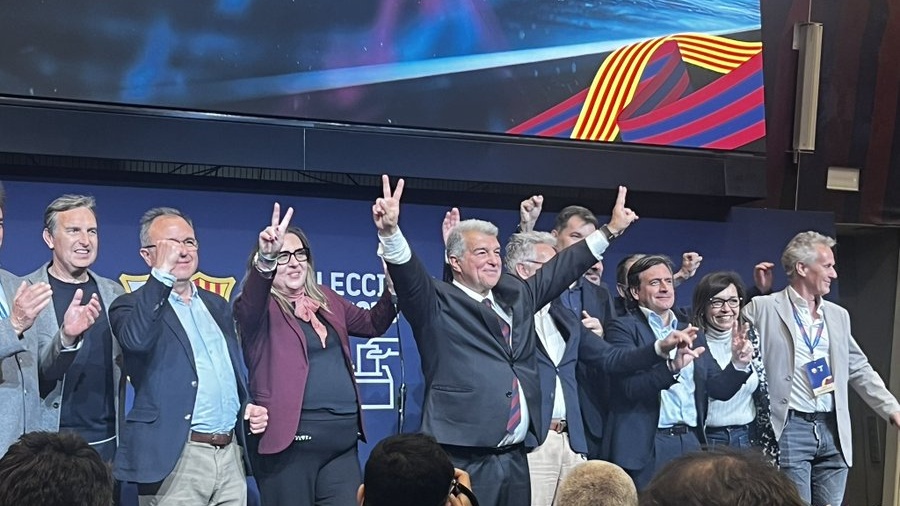 Liga : Joan Laporta réélu président du FC Barcelone