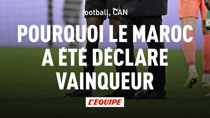 Médias / L’Équipe : "le Maroc déclaré vainqueur de la CAN 2025"