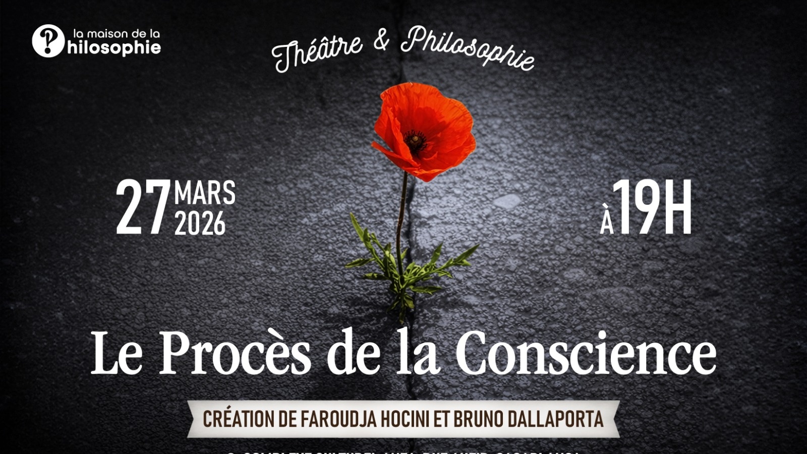 Le Procès de la Conscience : Une pièce à découvrir dans quatre villes du Maroc