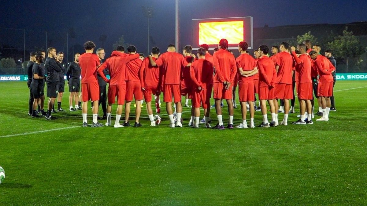 Lions de l’Atlas : première séance pour Mohamed Ouahbi