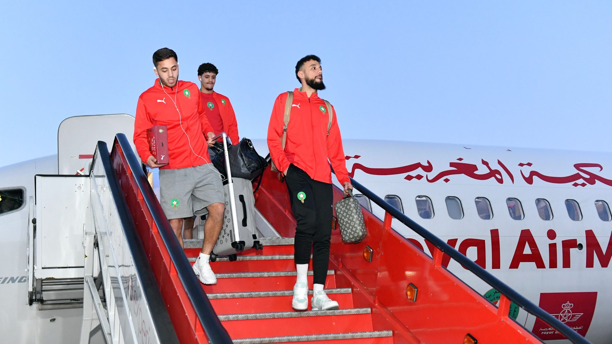 Équipe nationale A : Les Lions de l’Atlas arrivent en Espagne 