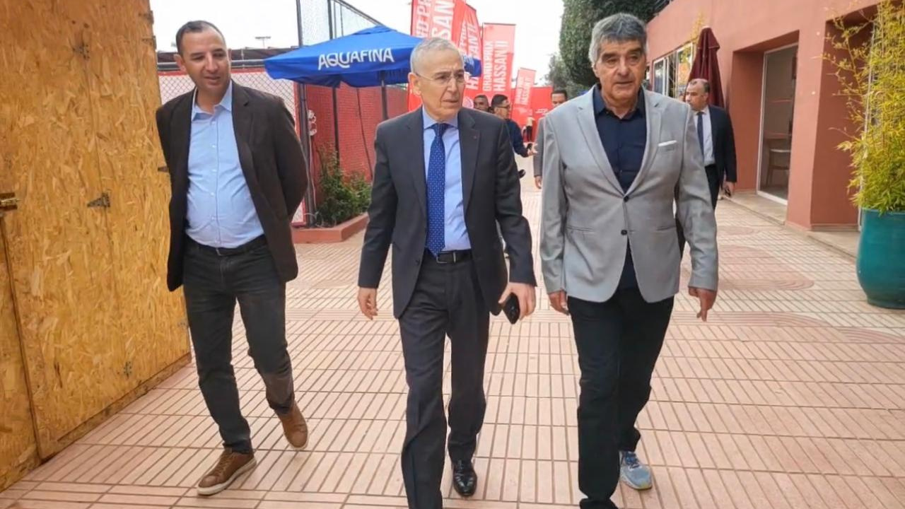 Tennis : Le Wali procède à l’inspection de l’état des lieux du Grand Prix Hassan II 