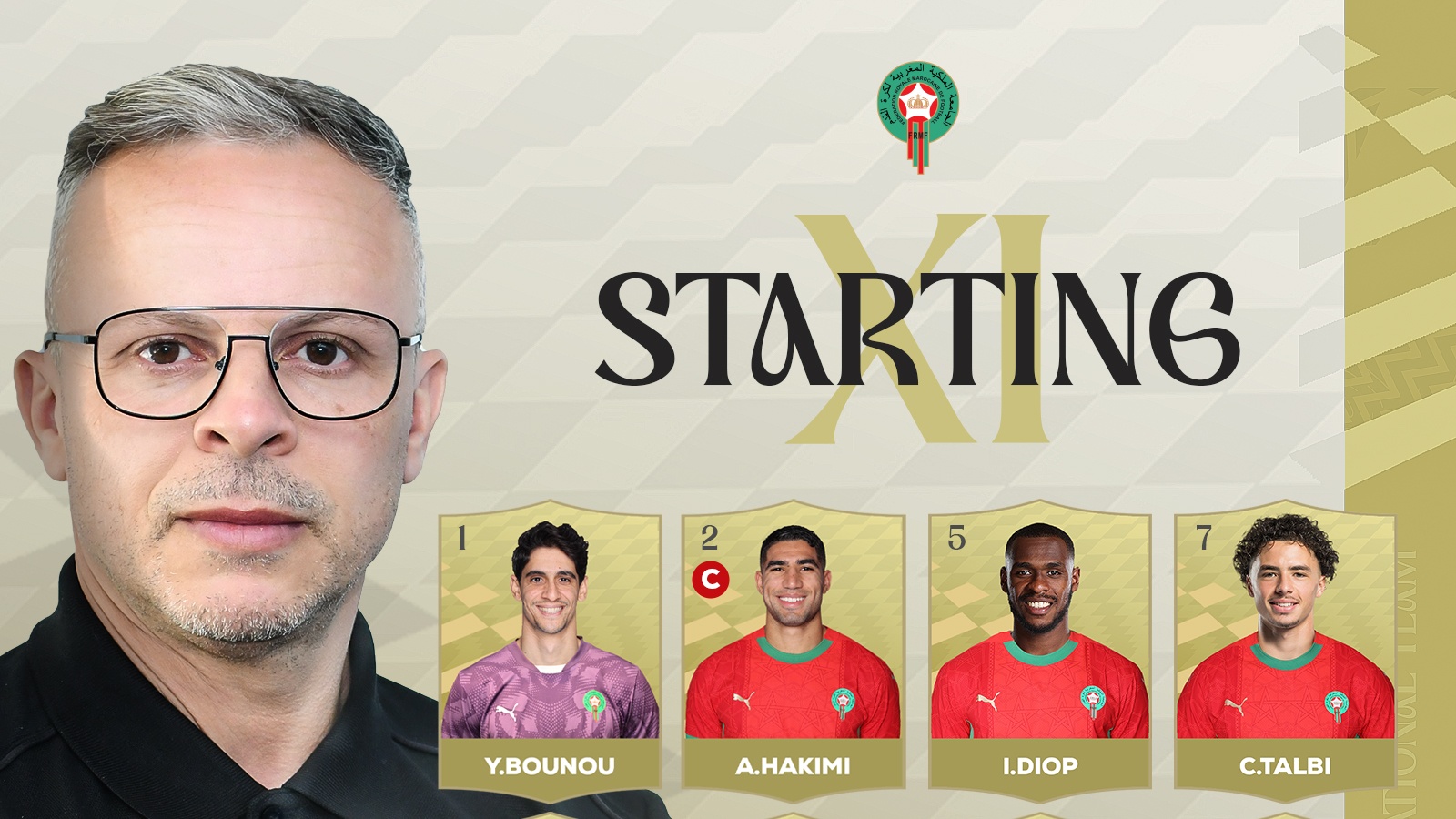 Maroc–Paraguay : Ouahbi opte pour un onze inédit et un large turnover