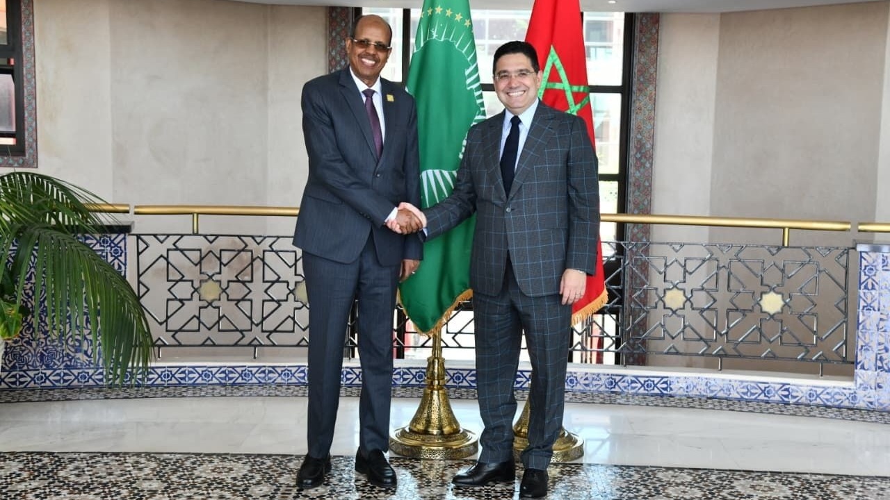 Paix, sécurité et développement : Bourita et le Président de la Commission de l’UA passent en revue les perspectives de coopération