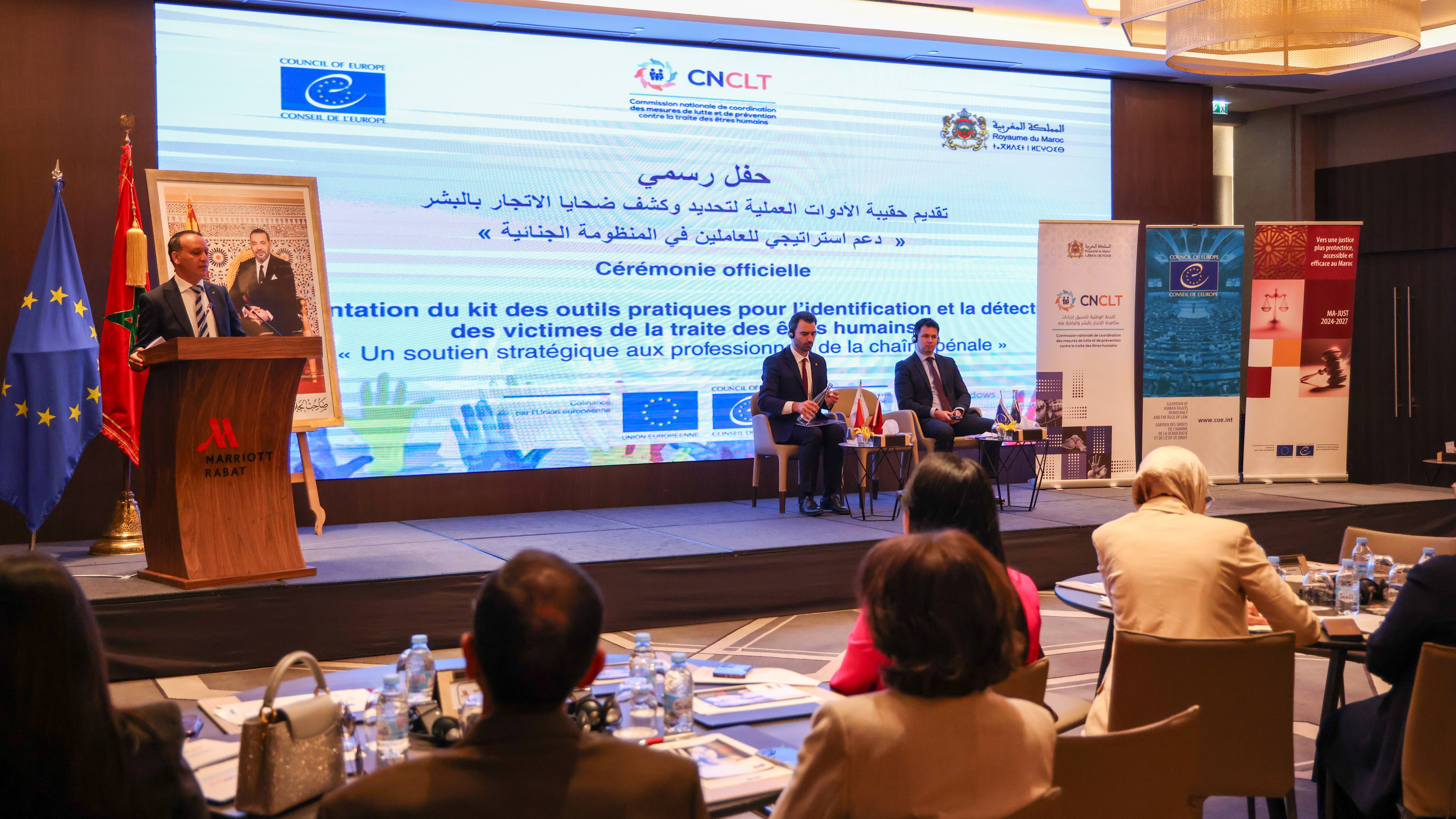 Lutte contre la traite des êtres humains : présentation à Rabat d’un kit d’outils pour l’identification et la détection des victimes