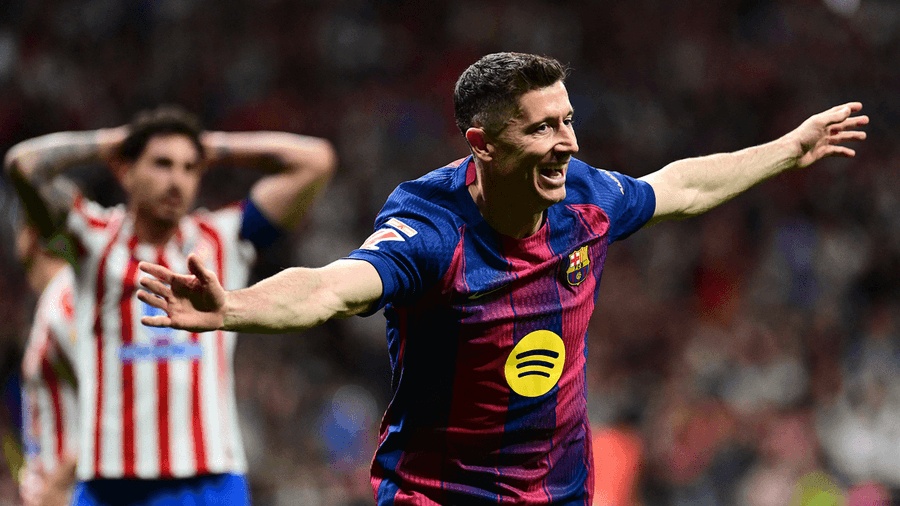 Liga : le Barça, vainqueur de l’Atlético, distance le Real battu 