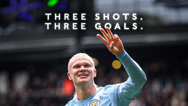 ¼ FA Cup : triplé de Haaland, City qualifié, Arsenal éliminé, Chelsea explosif