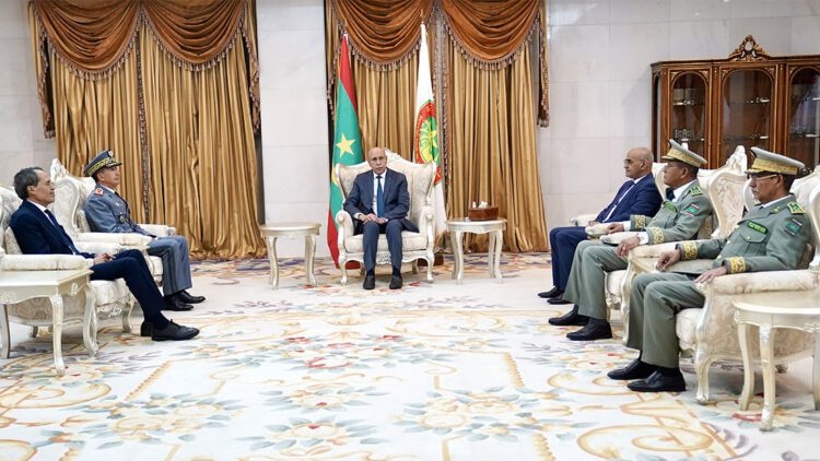 Nouakchott : le président mauritanien reçoit le général Mohammed Berrid
