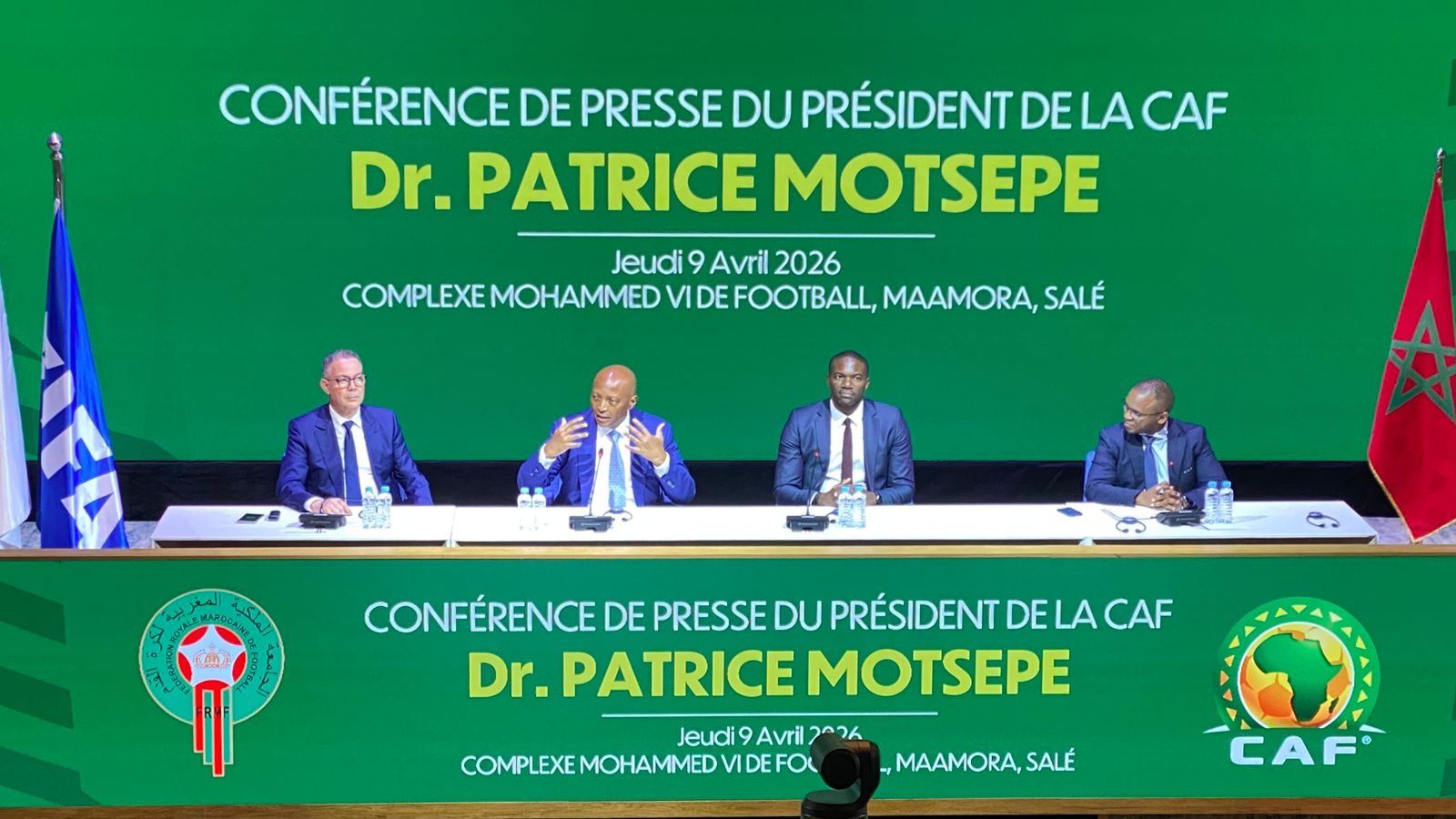 Conf. Presse de Motsepe à Rabat : arbitrage, CAN 2025 et appel à l’unité du football africain 