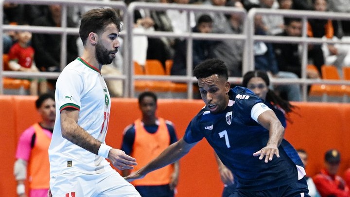 Futsal : Des Lions dominateurs, face au Cap-Vert au Tournoi de Berkane