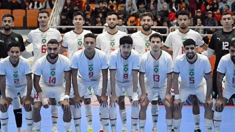 Futsal : Des Lions dominateurs, face au Cap-Vert au Tournoi de Berkane