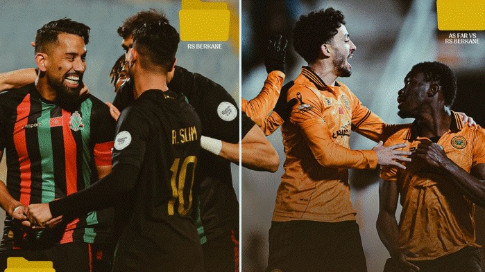 ½ Ligue des champions : duel marocain entre l’AS FAR et la RSB pour une place en finale
