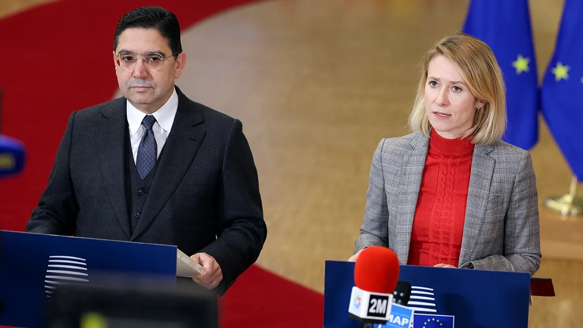 La Cheffe de la diplomatie de l'UE Kaja Kallas en visite au Maroc 