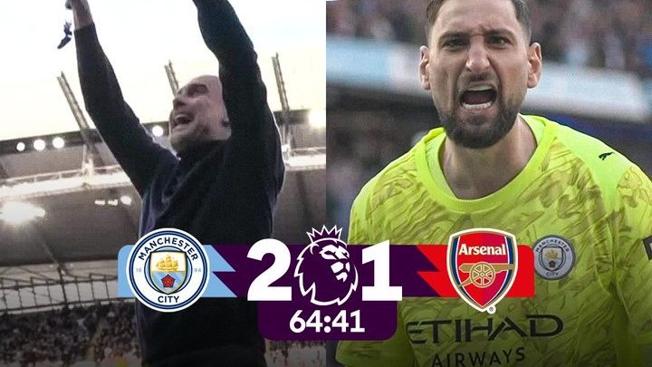 J33 Premier League : City relance la course au titre en battant Arsenal