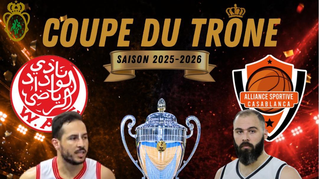 Coupe du trône de basketball (h) : entrée en lice des clubs de l’Excellence 