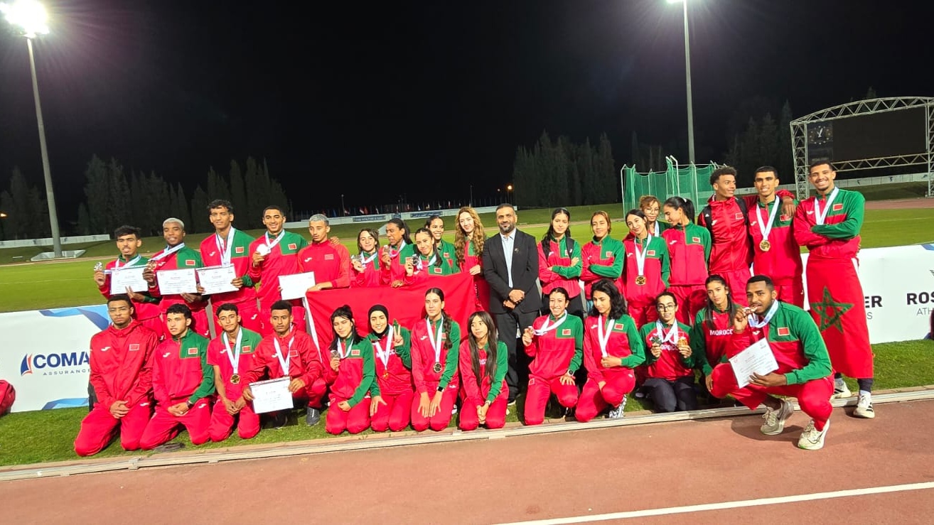 Athlétisme - Tunisie : le Maroc vainqueur des Championnats arabes U21