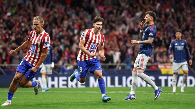 1/2 Finale LDC UEFA: Arsenal à un pas de la finale, l’Atlético face à un défi anglais