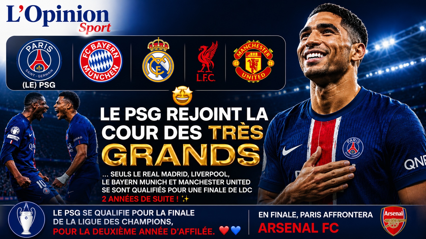 LDC UEFA : le PSG change de dimension et rejoint définitivement la cour des grands