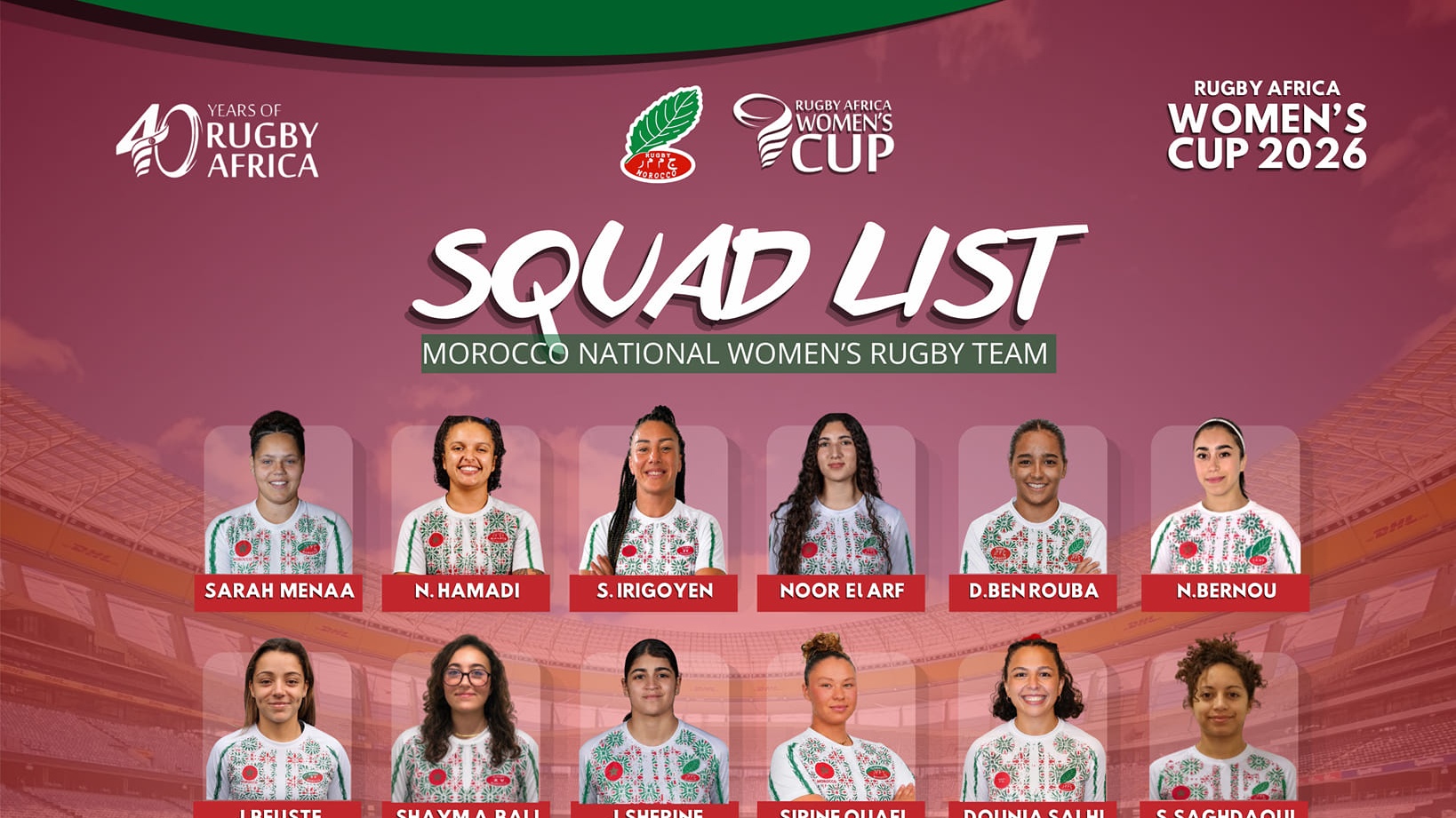 Rugby féminin : les Lionnes de l’Atlas, en Tunisie, pour relancer le rugby marocain sur la scène africaine