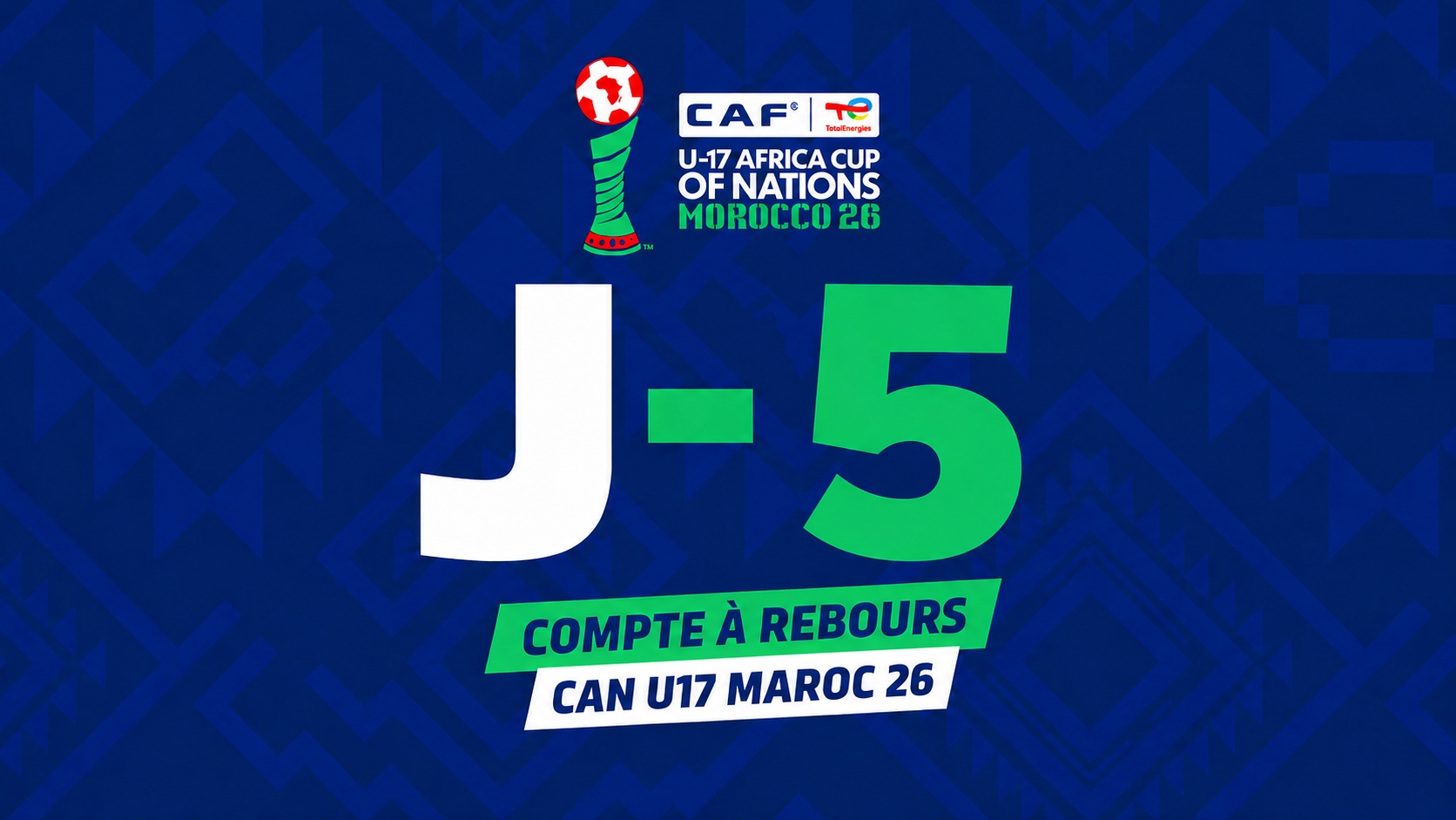 CAN U17 Maroc 2026 / J-5 : la billetterie lancée ce vendredi ; dévoilement de la liste officielle des Lionceaux jeudi