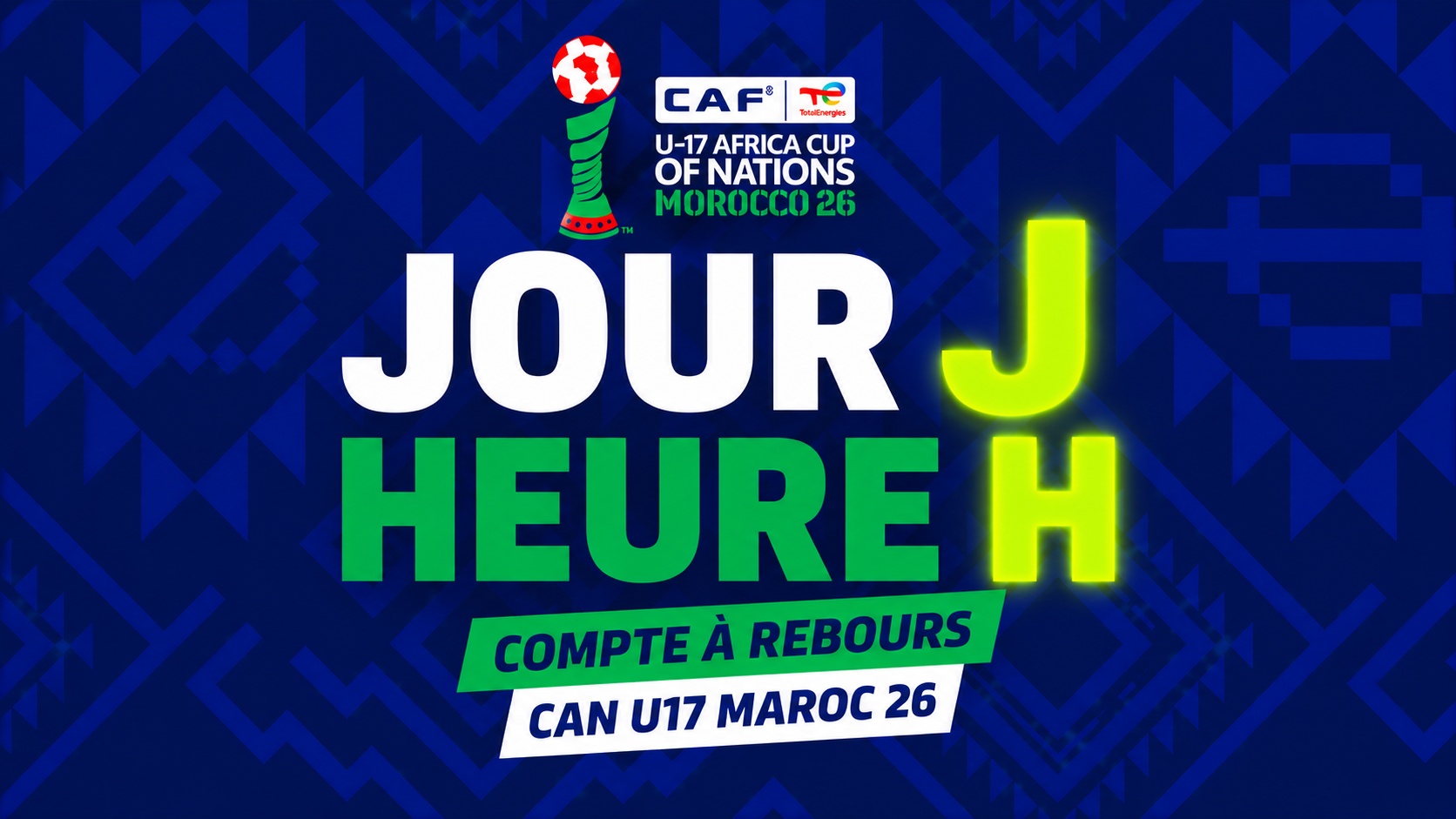 CAN U17 Maroc 26 : Jour ''J '' de la course vers un doublé historique