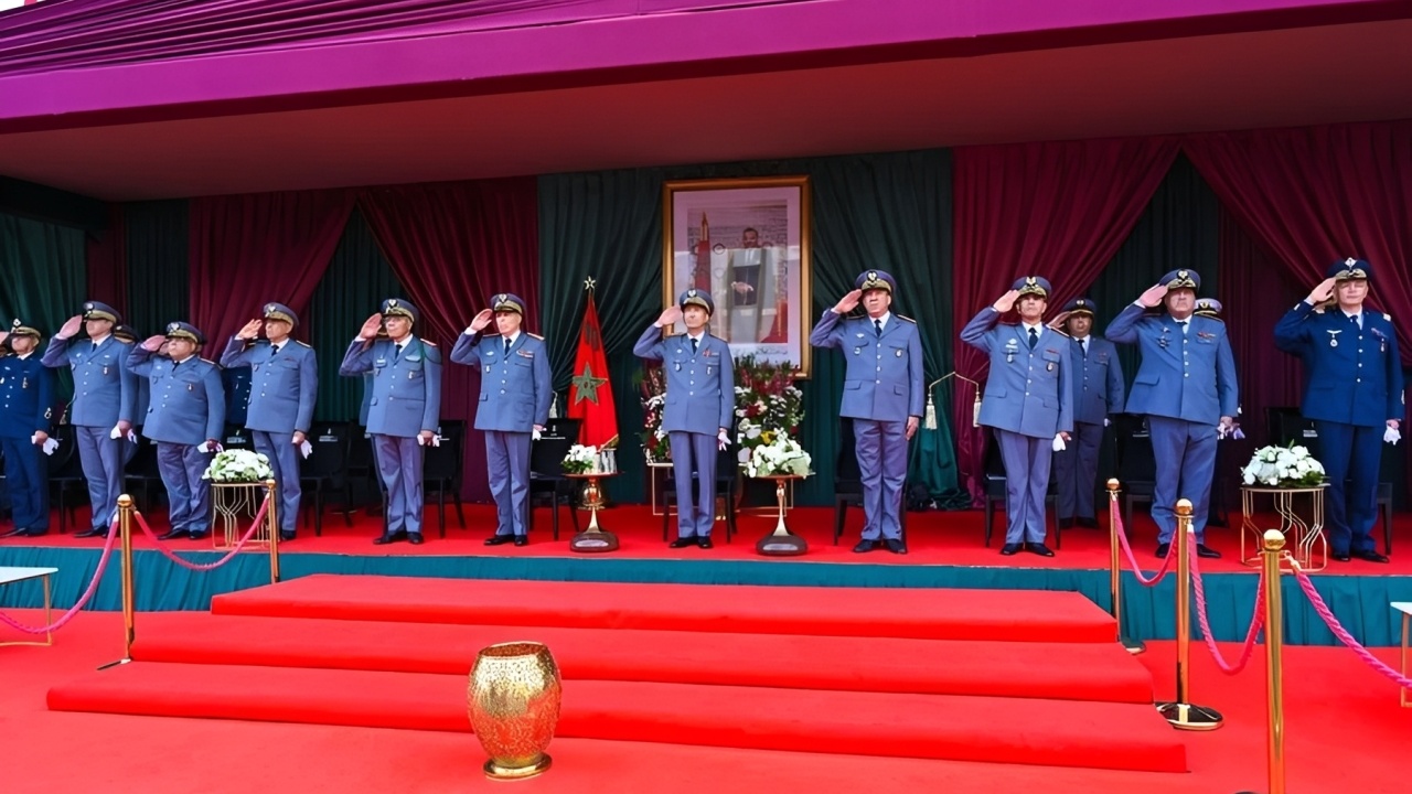 Cérémonie au siège de l’État-Major Général des Forces Armées Royales à l’occasion du 70ème anniversaire des FAR