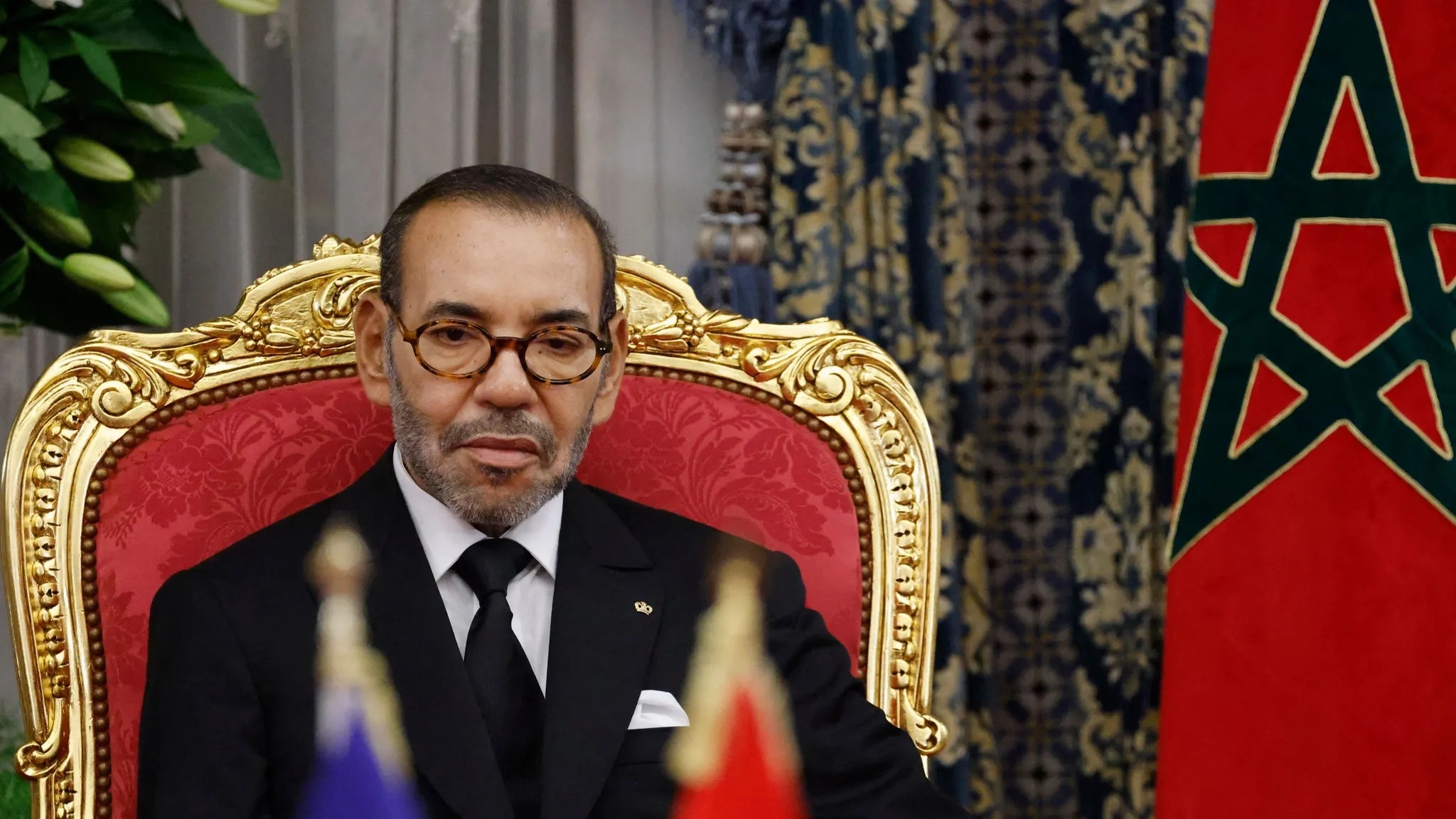 SM le Roi reçoit treize nouveaux ambassadeurs présentant leurs lettres de créance