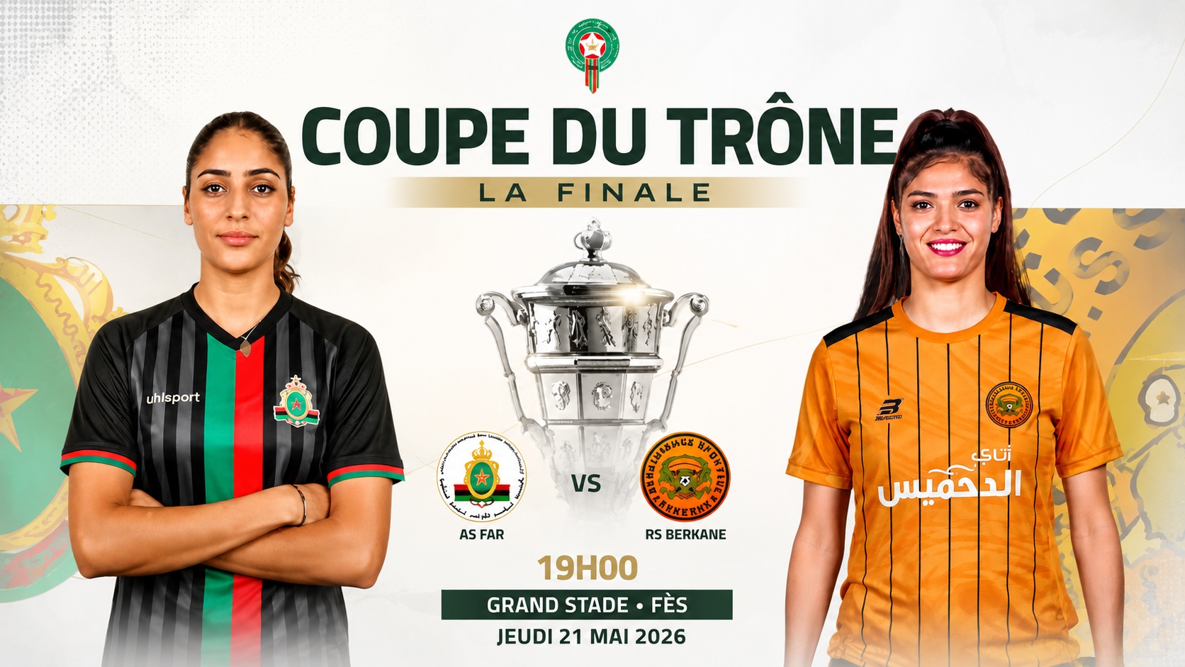 Coupe du Trône féminine : La date de la finale dévoilée