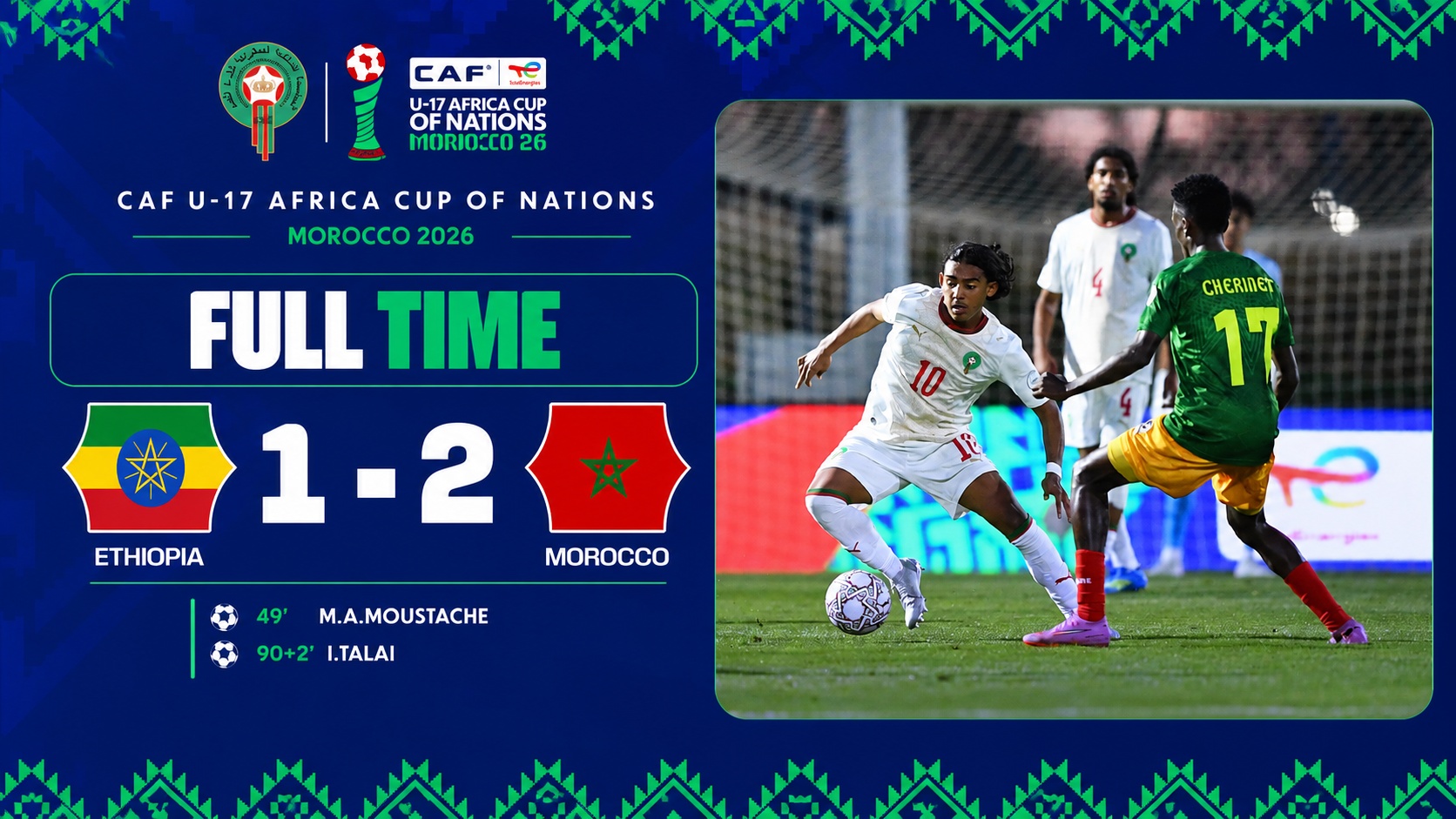 CAN U17 / Lionceaux : victoire dans le temps additionne…et le doute !!!